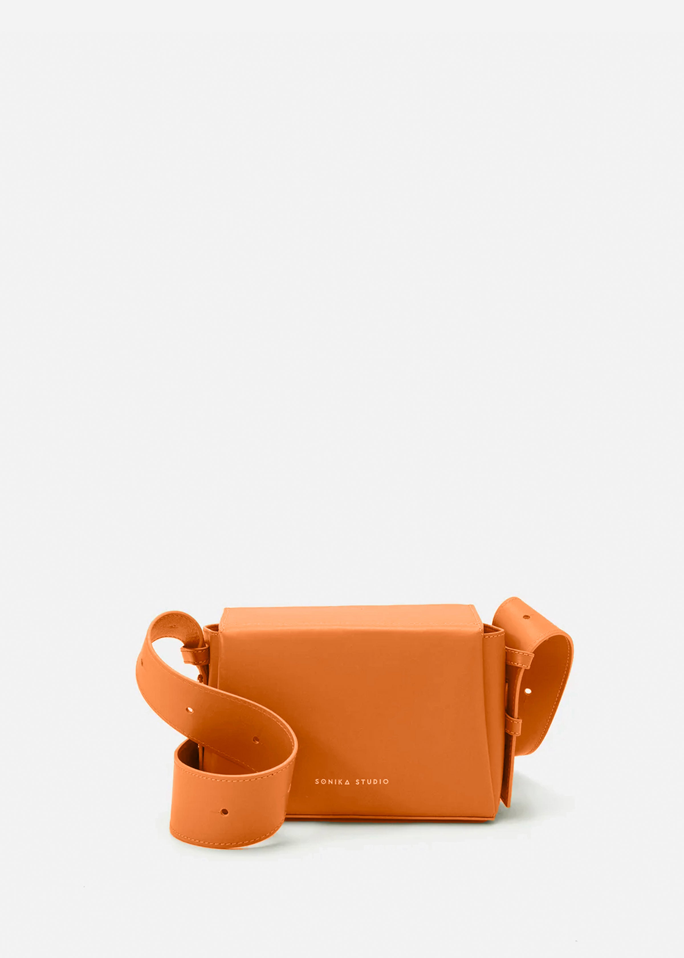Sac bandoulière Sofia - Cuir Couleur Pêche