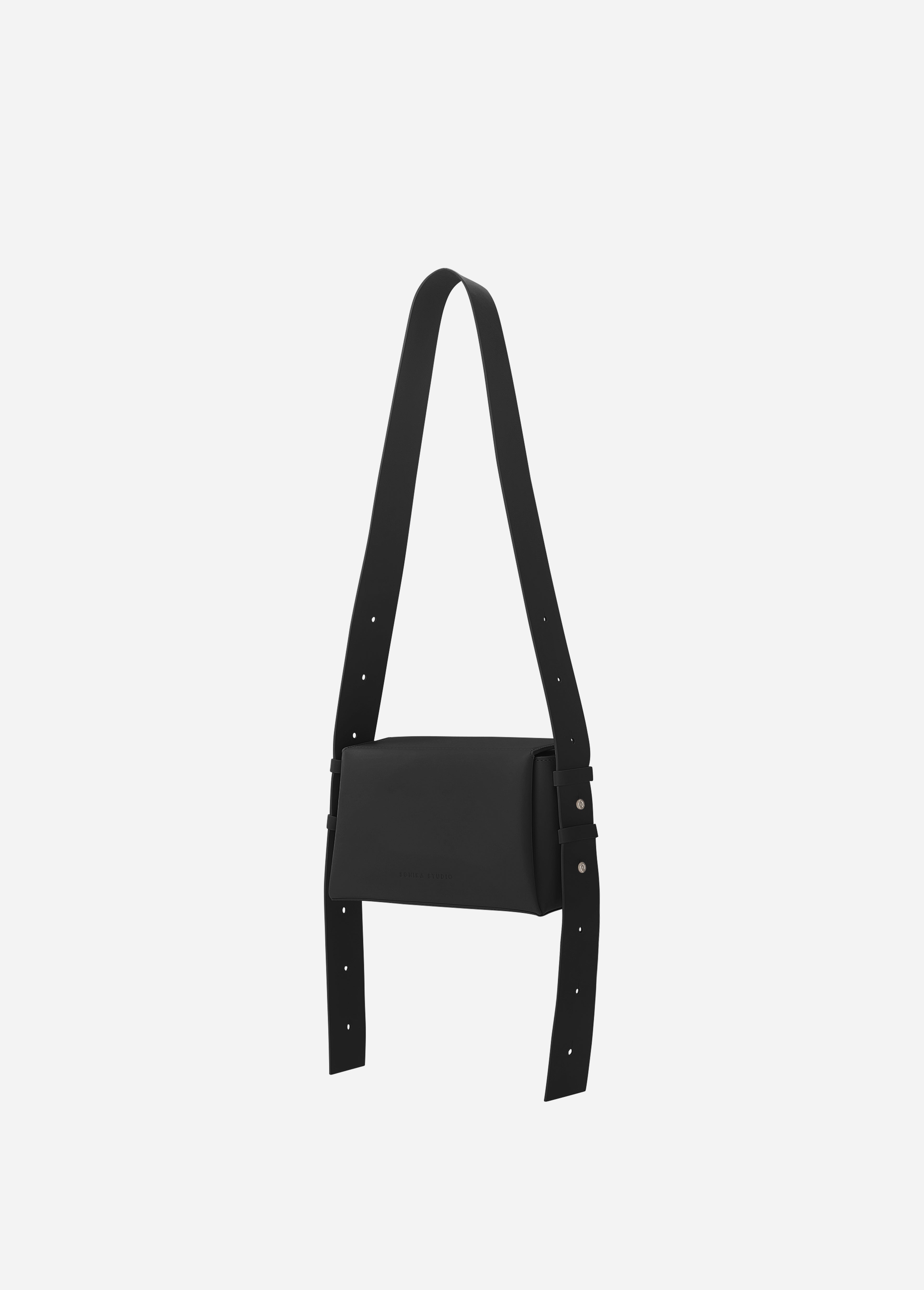 Sac bandoulière Sofia - Cuir Noir
