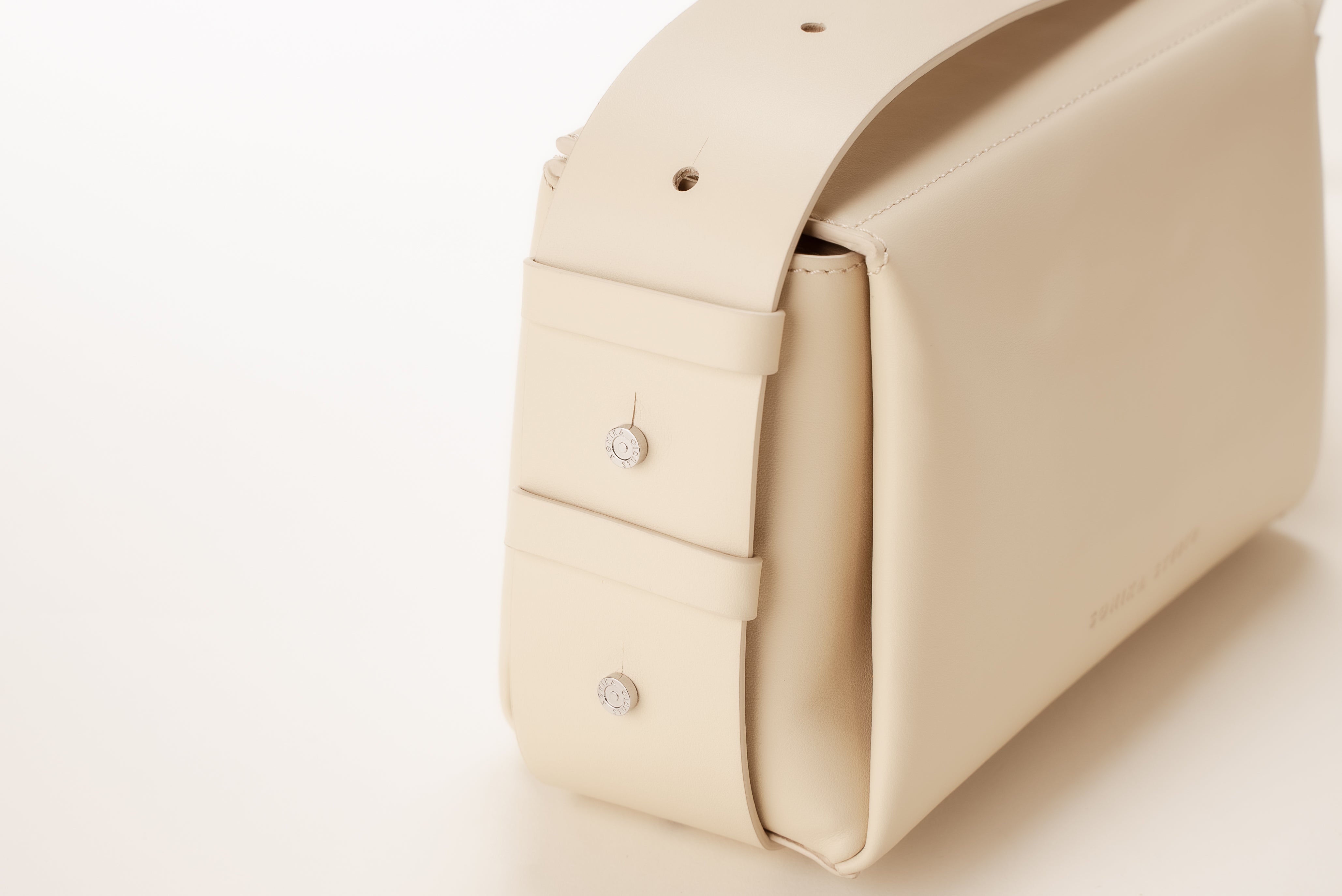 Sac bandoulière Sofia - Cuir Ivoire