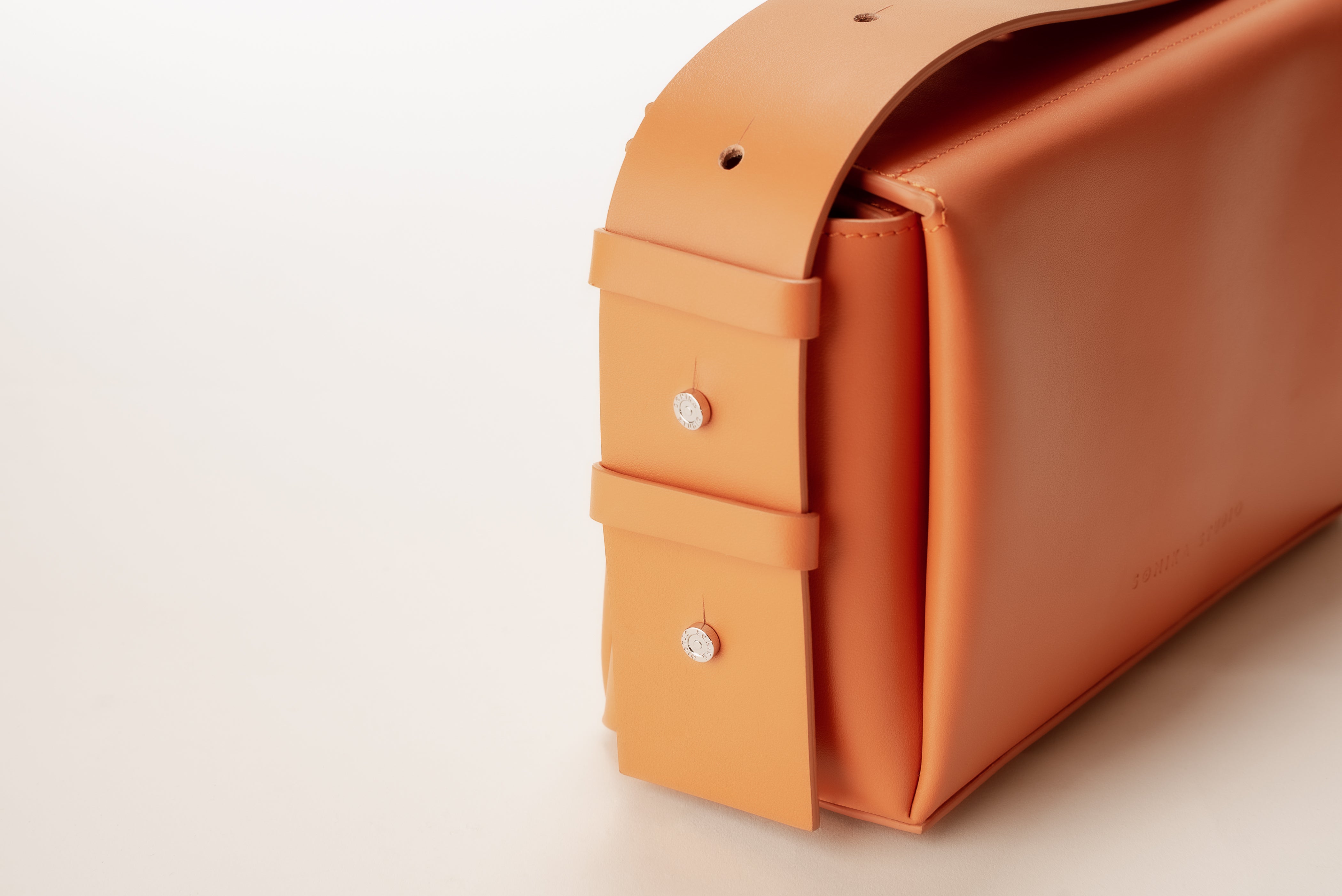 Sac bandoulière Sofia - Cuir Couleur Pêche