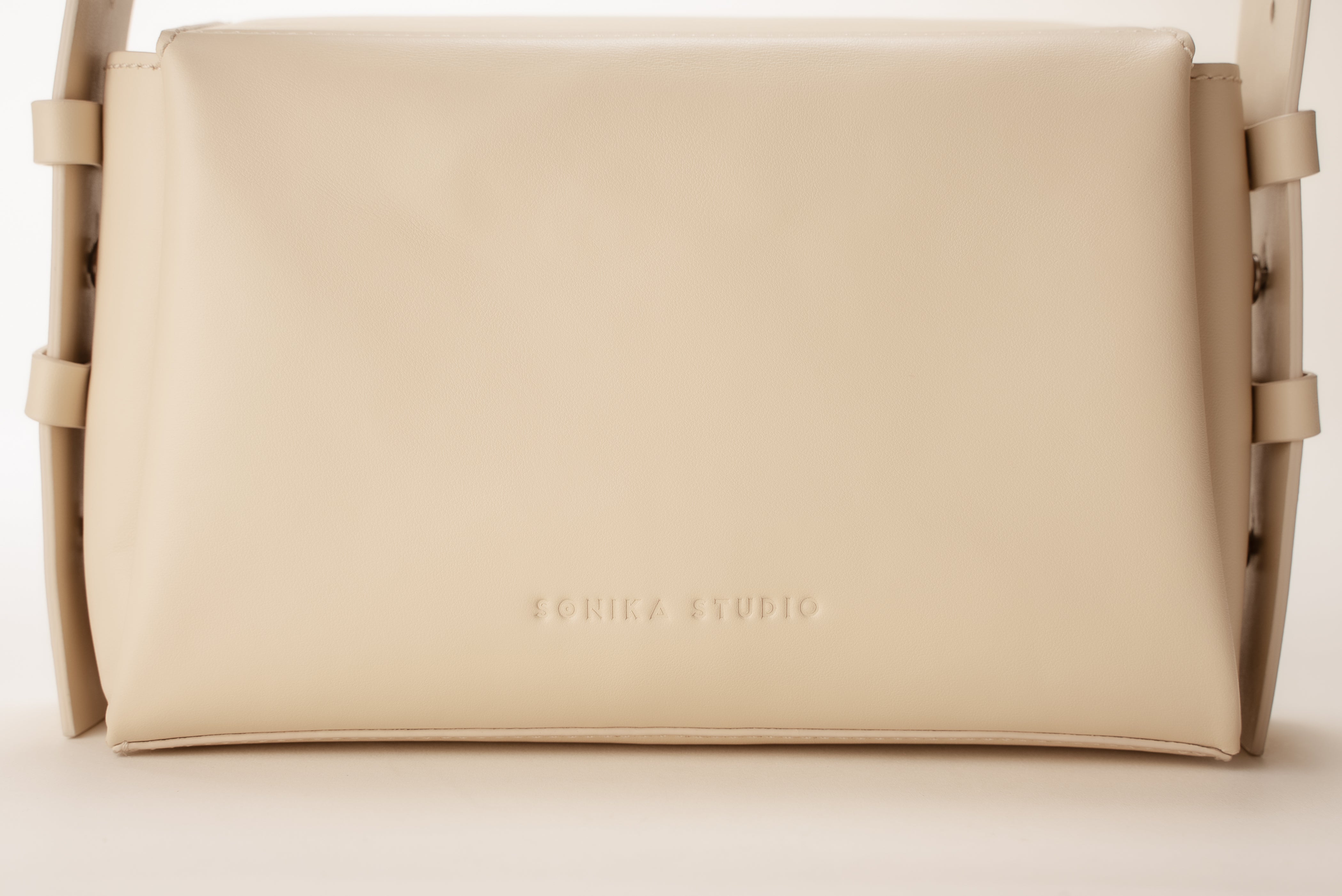 Sac bandoulière Sofia - Cuir Ivoire