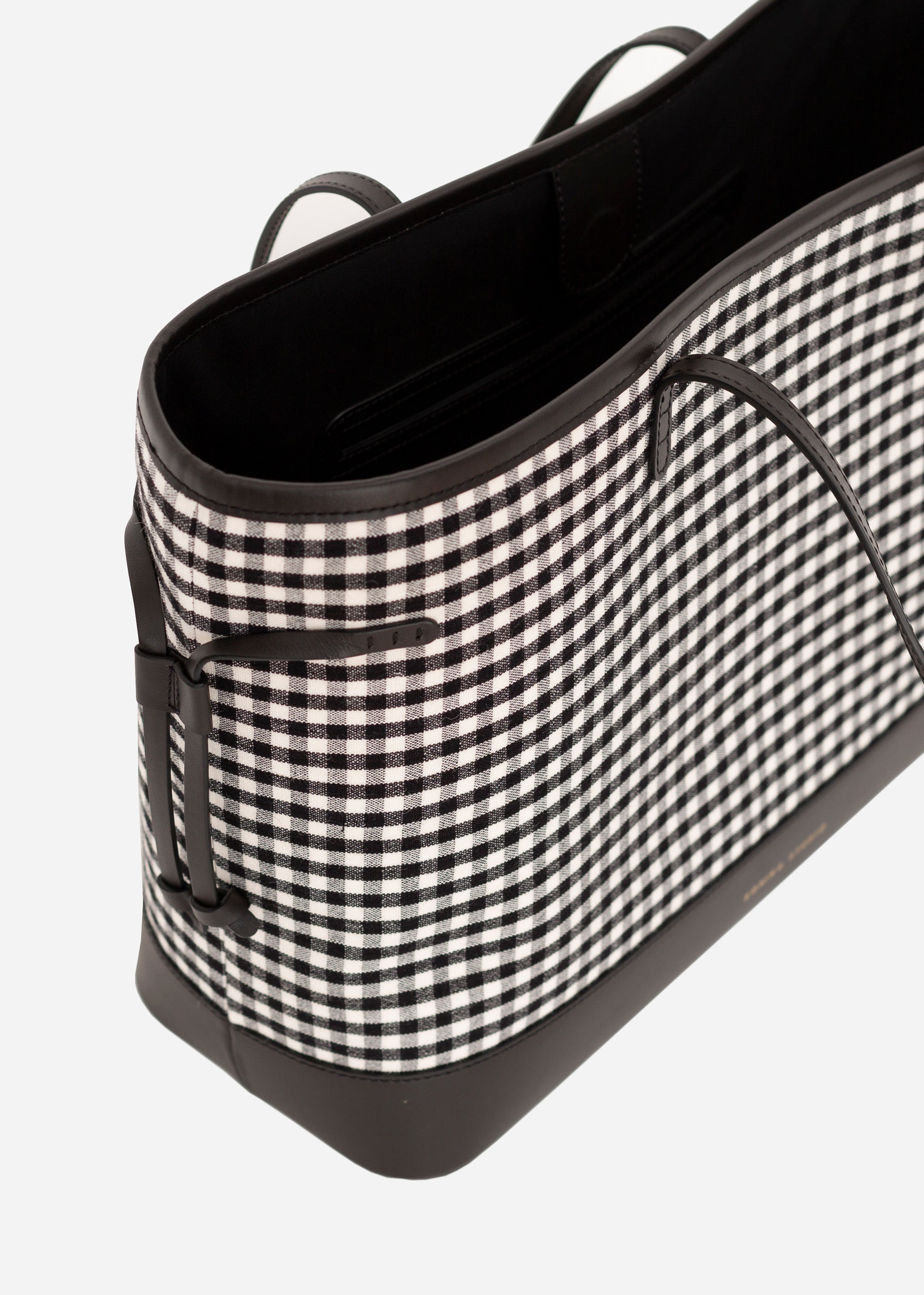 Grand Cabas Shopping Sovany - Noir & Blanc