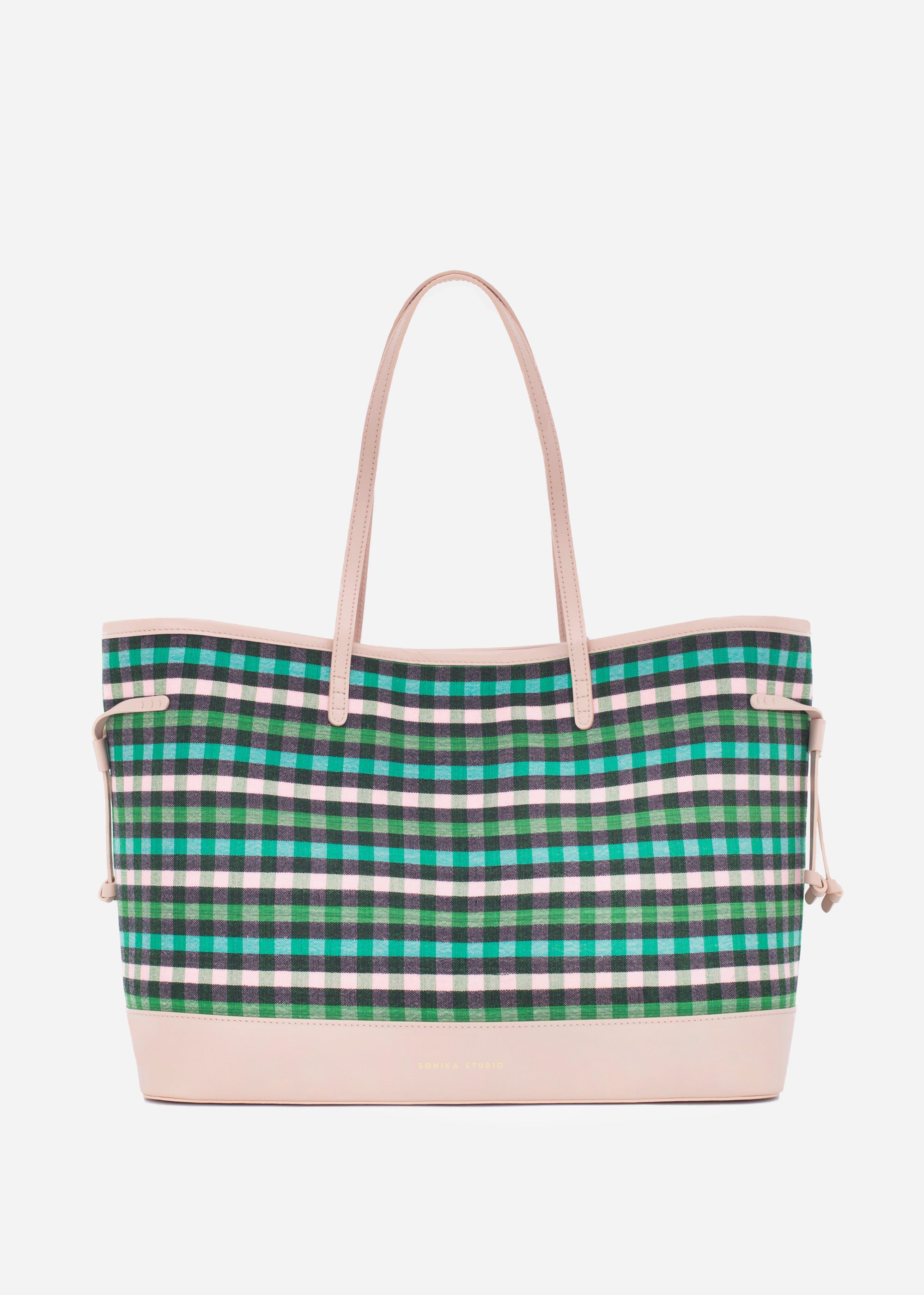 Grand Cabas Shopping Sovany - Orchidée sauvage