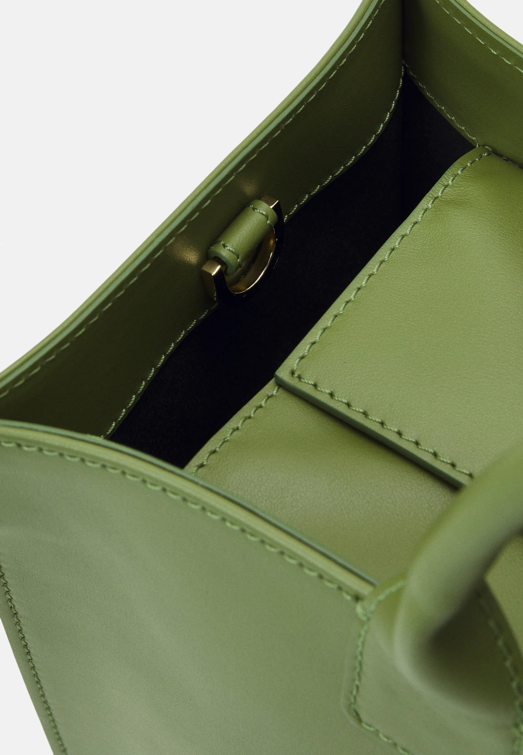 Sac Cabas Tonika - Cuir vert