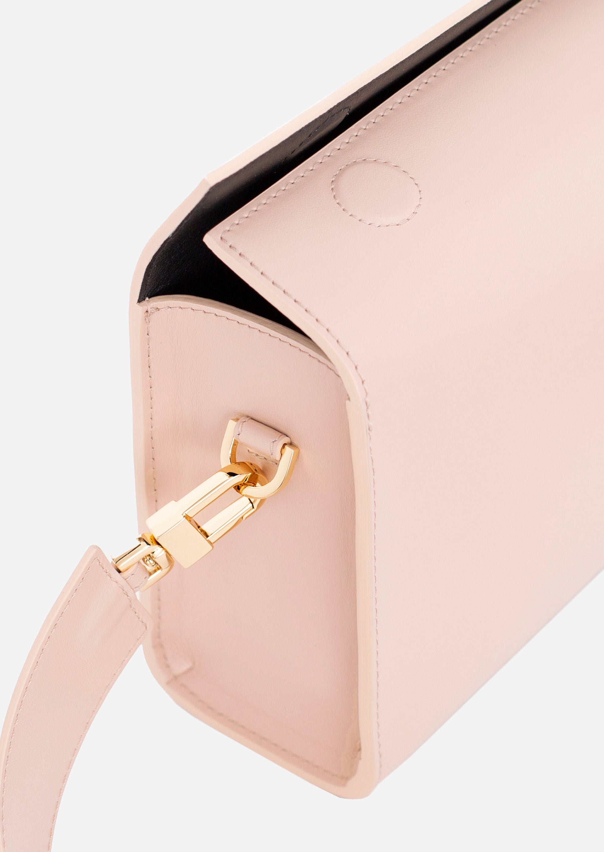 Crossbody bag Véranyne - Nude leather