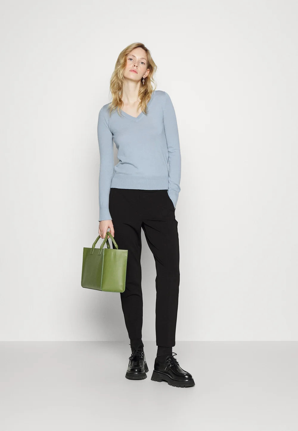Sac Cabas Tonika - Cuir vert