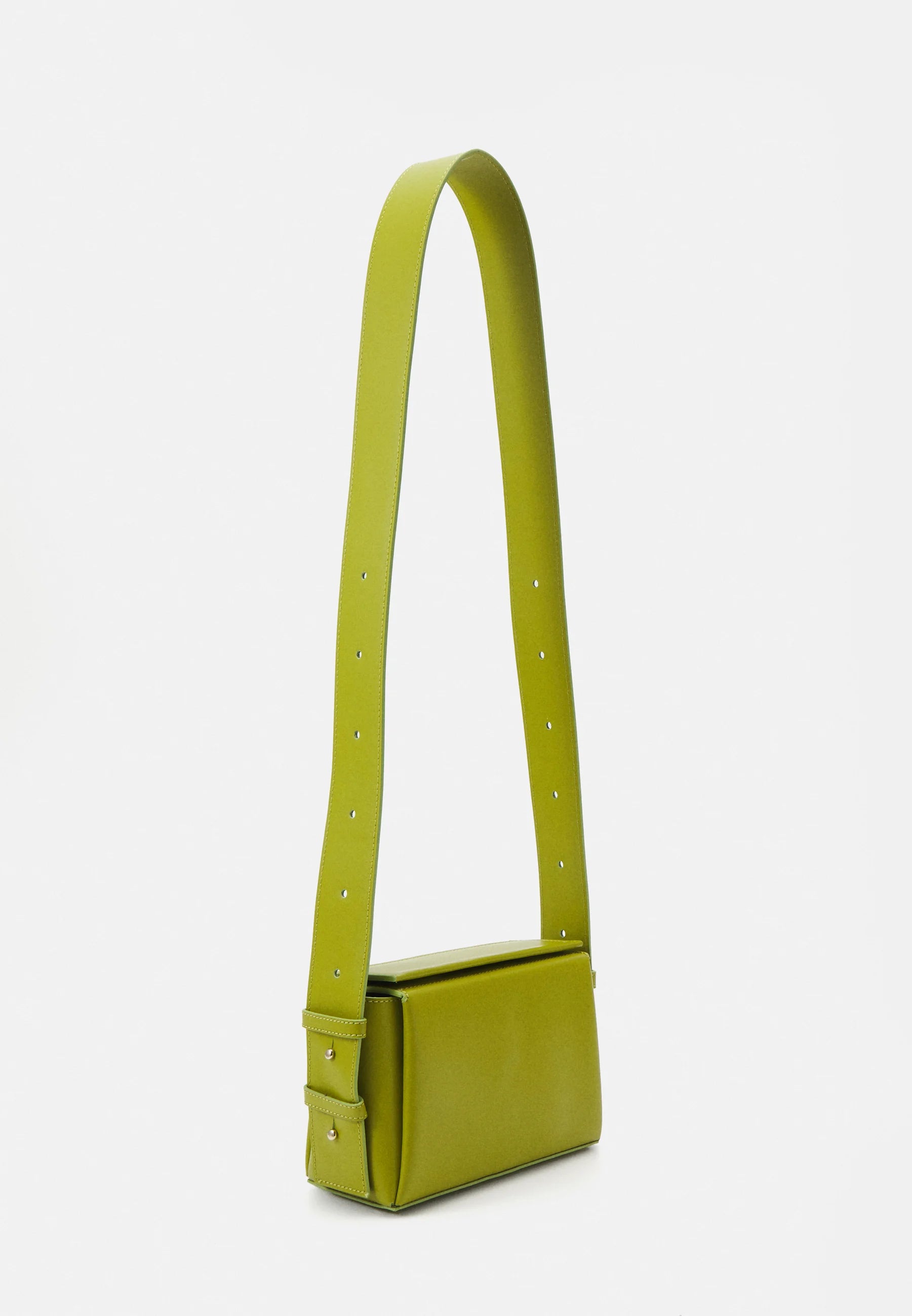 Shoulder bag Sofia - Apple Green Leather