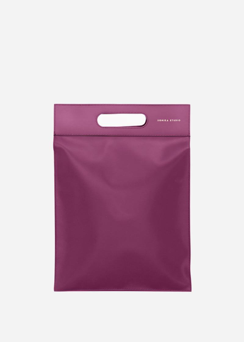 Sarany | Plum Leather