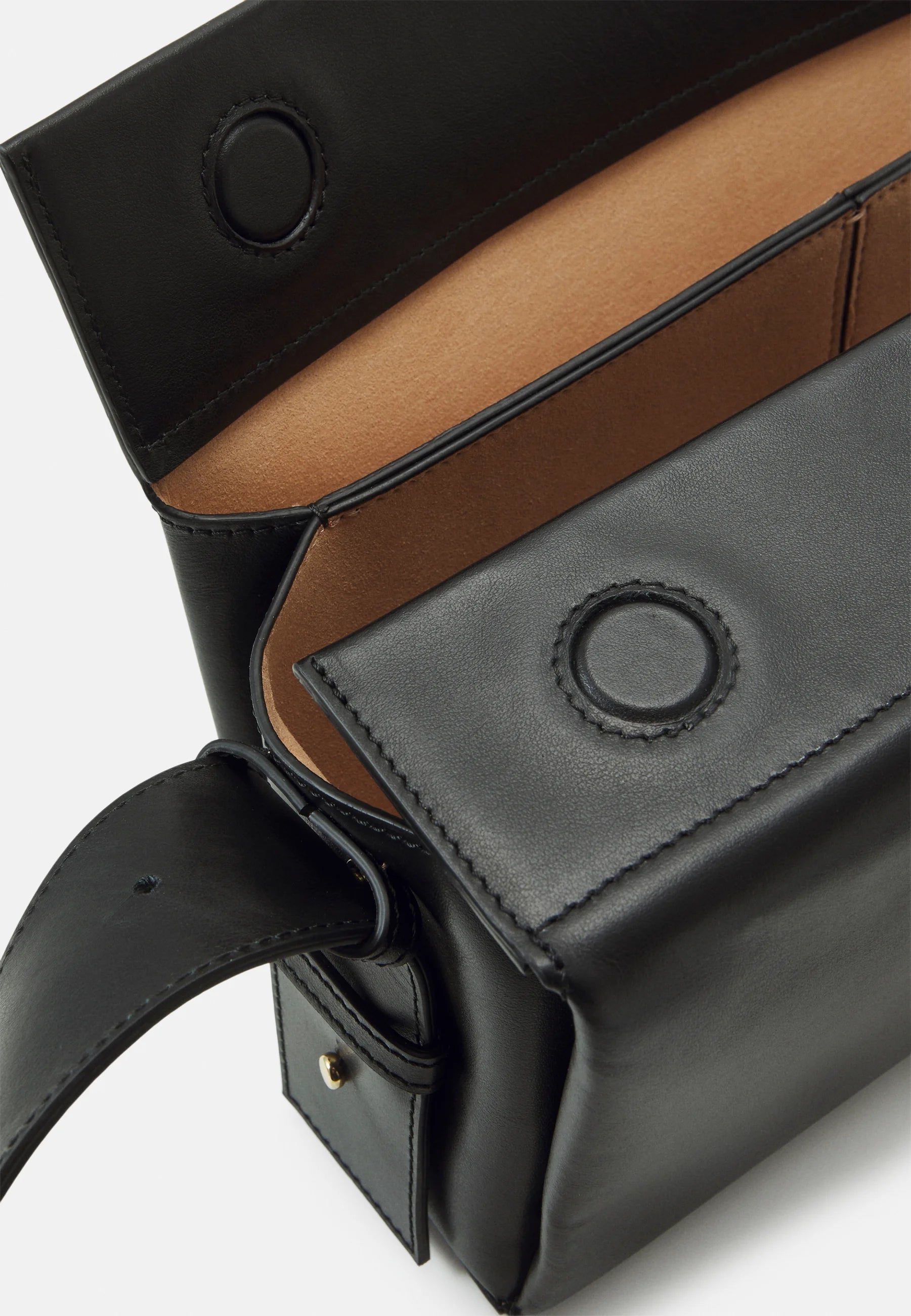 Baguette bag Sothéary - Black Leather