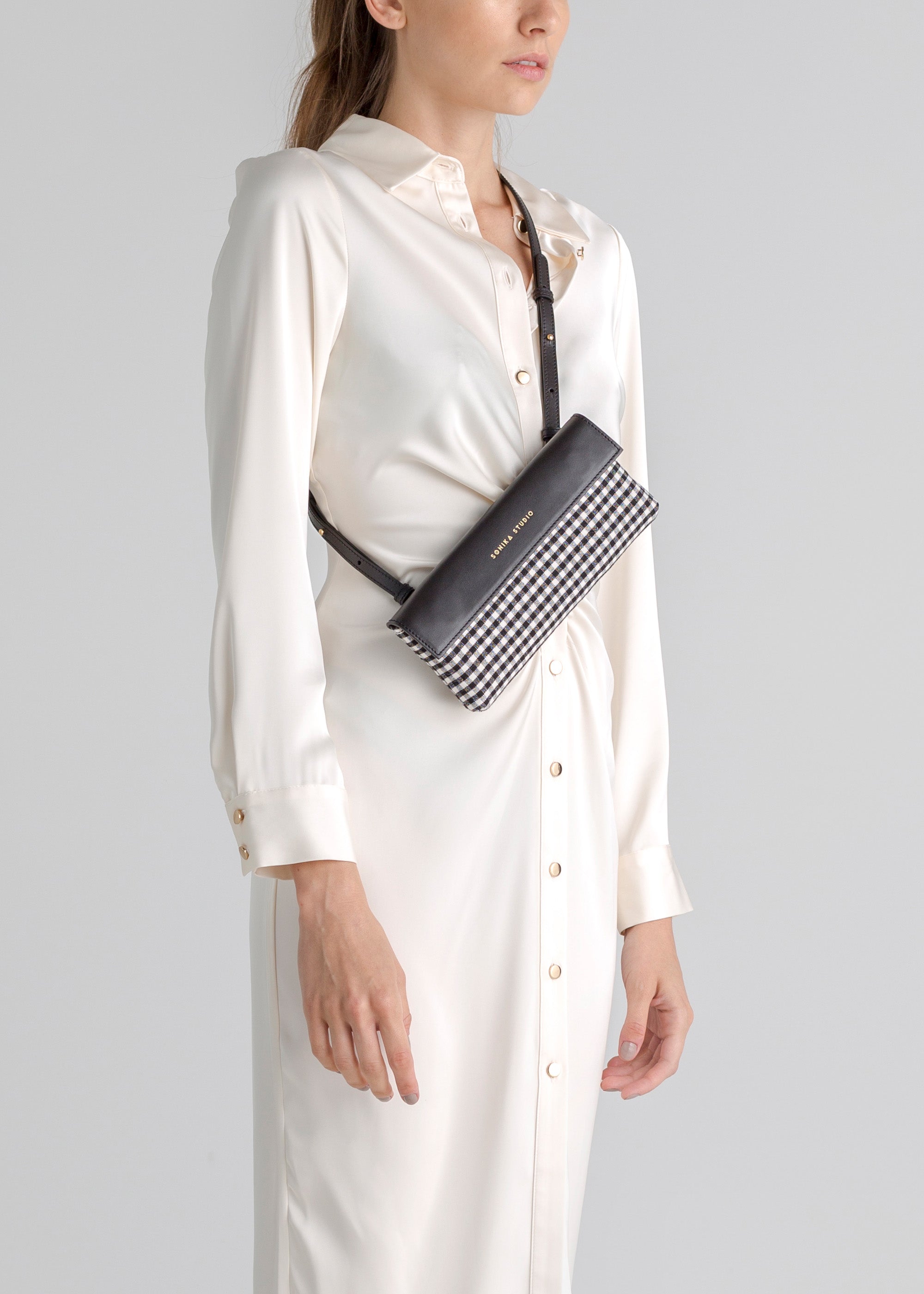 Mini bag Sokhaya - Black & White