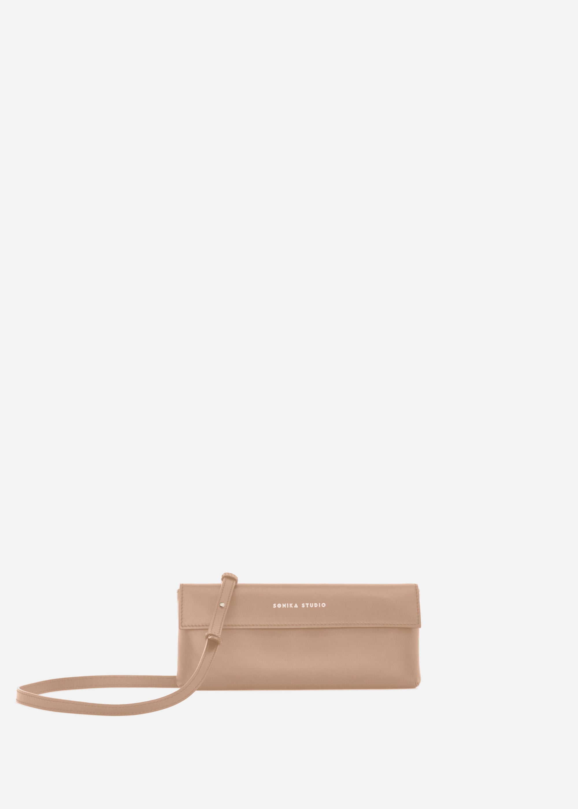 Mini bag Sokhaya - Hazelnut leather