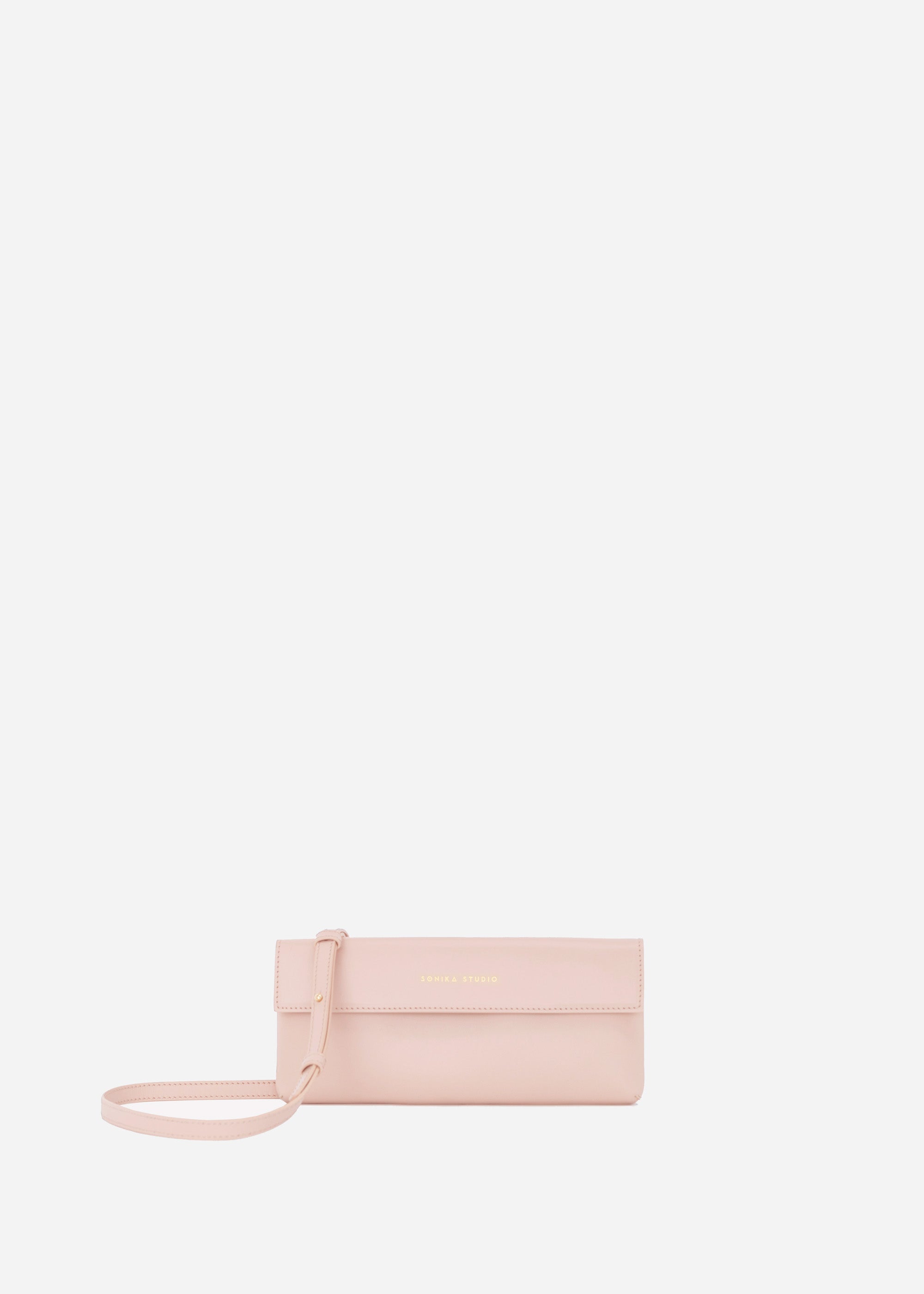 Sac Mini Sokhaya - Cuir rose poudré