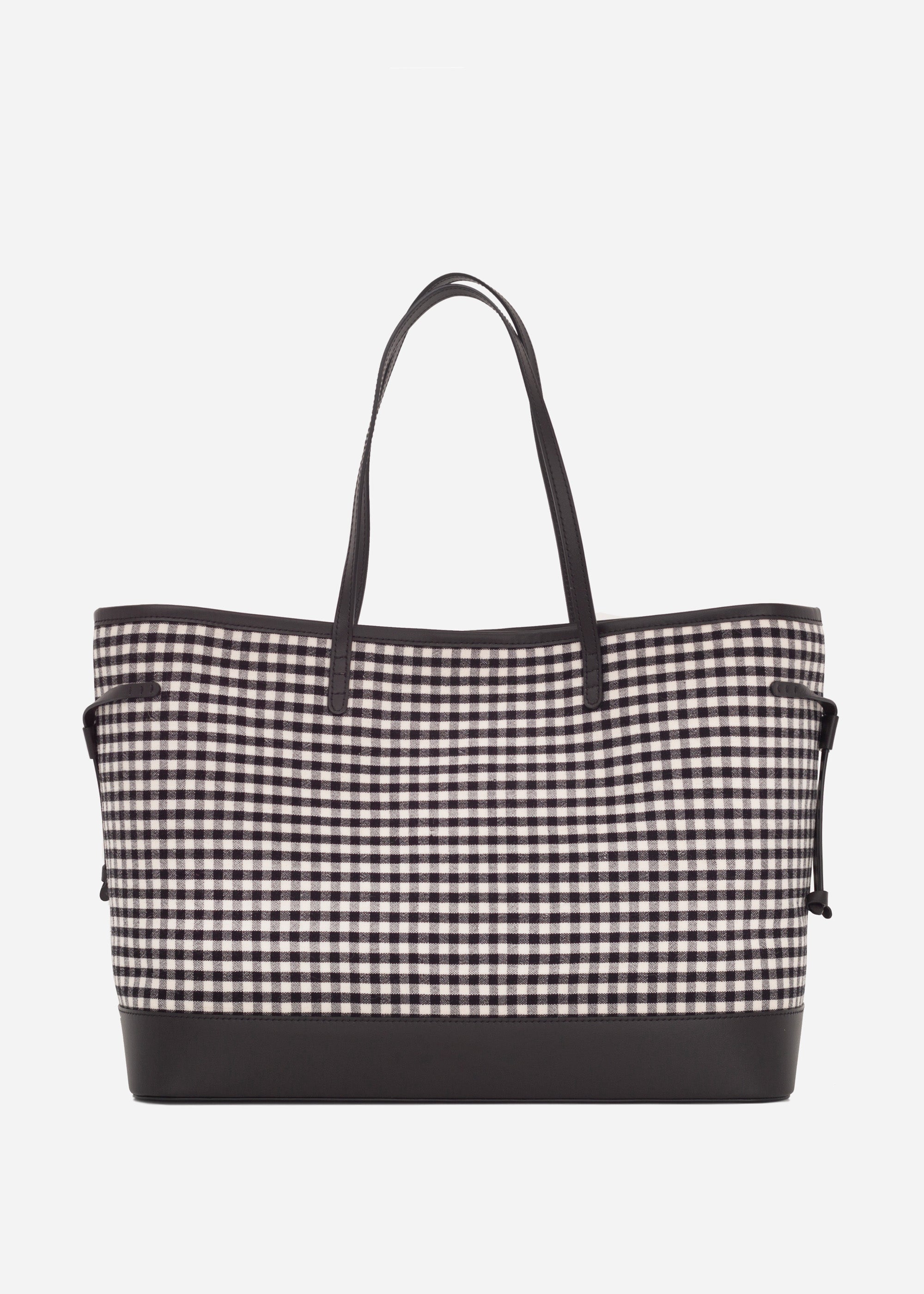 Large Shopping Tote bag Sovany - Black & White
