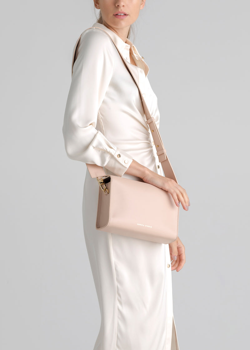 Véranyne | Cuir rose poudré